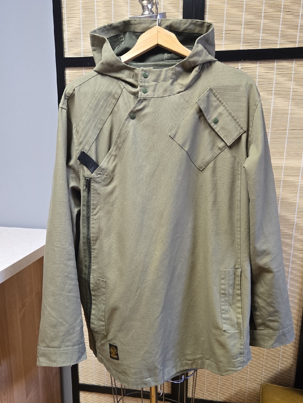 Grizzly Label Olive Green Utility Jacket